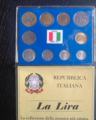 monete st blister Italia lira