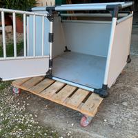 Trasportino per cani Trixie Alu  size L