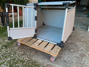 Trasportino per cani Trixie Alu  size L