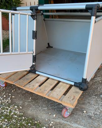 Trasportino per cani Trixie Alu  size L