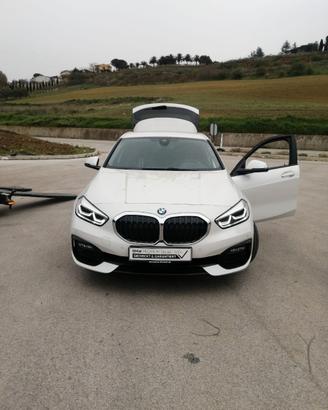Bmw serie1 cl2000 150cv bianco perlato