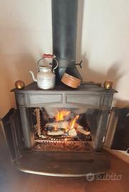 Stufa caminetto a legna