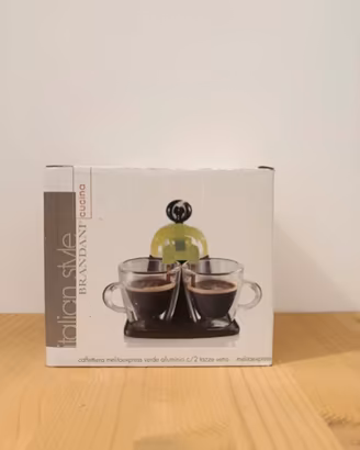 Caffettiera Brandani Melitaexpress Verde
