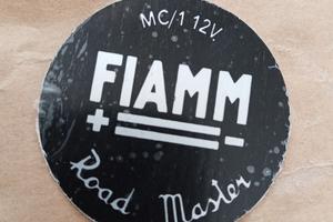 etichetta, serigrafia, trombe, fiamm, Road master.