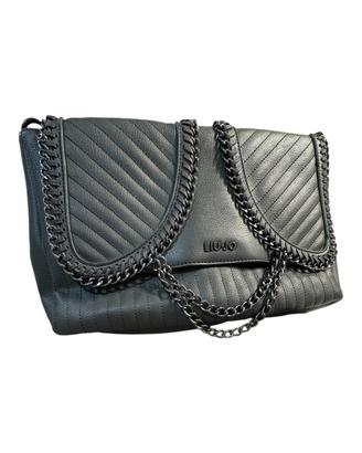 Borsa Liu Jo grigia con catena