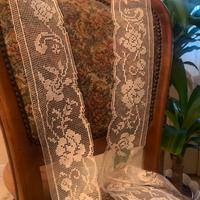 Bordura per copriletto a filet a modano