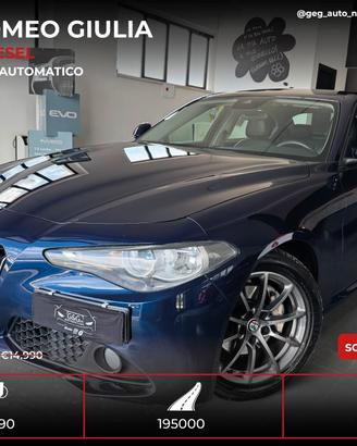 Alfa Romeo Giulia 2.2 Turbodiesel 180 CV - 2018