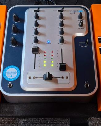 Consolle Dj Cdj100S Pioneer e Mixer Stanton