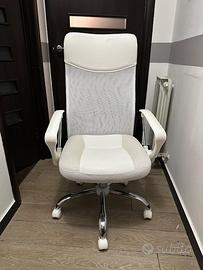 Sedia da ufficio bianca