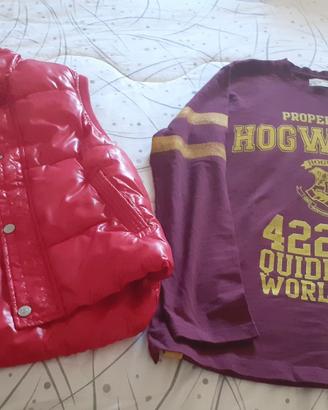 SET 12 ANNI SMANICATO E TSHIRT HARRY POTTER