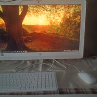 hp all in One computer schermo 