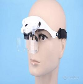 occhiali led 5 lenti