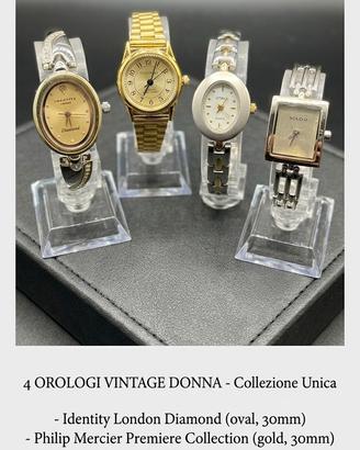 Lotto Orologi Vintage Donna