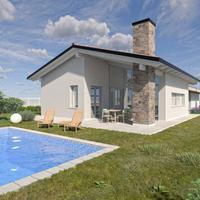 NUOVA E MAGNIFICA VILLA UNICO PIANO-AMPIO GIARDINO