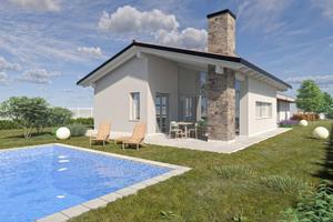 NUOVA E MAGNIFICA VILLA UNICO PIANO-AMPIO GIARDINO