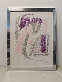 Mario Tozzi, Figura femminile, litografia