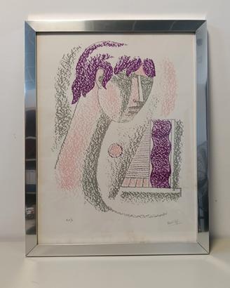 Mario Tozzi, Figura femminile, litografia