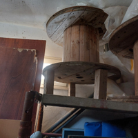 Bancali rotondi con piedi