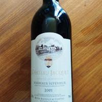 vino chateau jacquet  bordeaux superieur 2 bott.