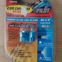 lampadine di posizione a led lampa color blu