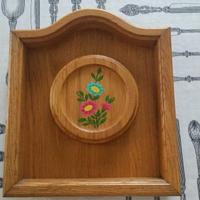 Quadro rovere trentino dipinto a mano