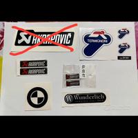 Adesivi per scarichi e moto