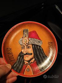 Piatto Prezioso Legno Conte Vlad III Conte Dracula