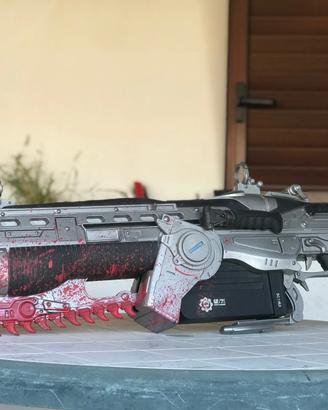 Modellino Lancer Gears of War 2 Bloody NECA 2008