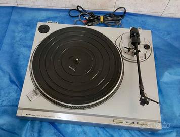 stereo sanyo giradischi/audio/radio/equalizzatore