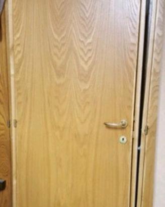 Porte LEGNO Tamburate da interno in vero Castagno