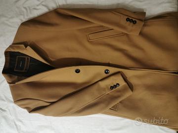 cappotto cammello zara taglia M