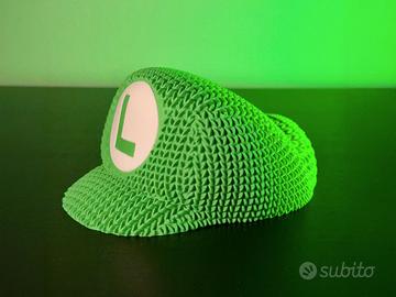 Cappello Luigi Super Mario – Stampato in 3D –