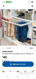 porta pantaloni ikea