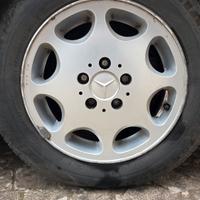4 cerchi in lega Mercedes Benz originali r15