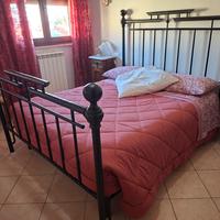 Letto antico matrimoniale dell'800