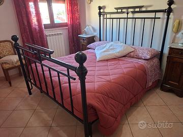 Letto antico matrimoniale dell'800