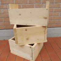 cassette in vero legno 