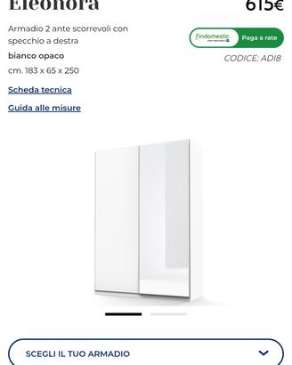 Armadio due ante 