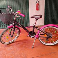 Bicicletta Bambina trekking 20 pollici btwin