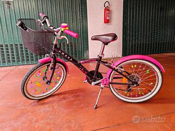 Bicicletta Bambina trekking 20 pollici btwin