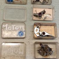 puntine platinate moto d'epoca in blocco