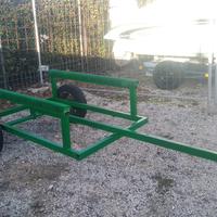 Carrello barca da cantiere