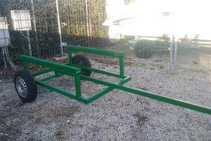 Carrello barca da cantiere