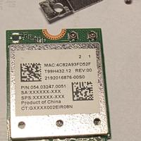 Scheda di Rete Wireless WiFi 7 QUALCOMM  QCNCM865