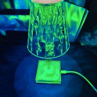 Lampada LED multicolore (mod. Cristallo)