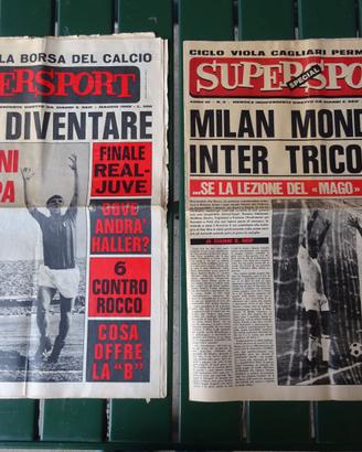 Giornali Super Sport  1968/1969