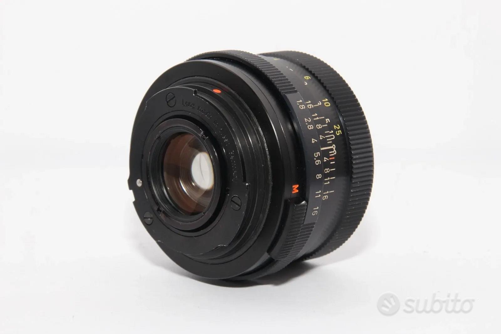 CARL ZEISS PLANAR 50mm 1.8 Rollei QBM Obiettivo - Fotografia In