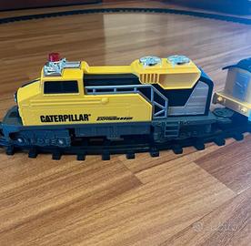 Trenino elettrico caterpillar