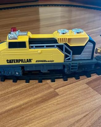 Trenino elettrico caterpillar