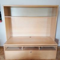 MOBILE TV GRANDE ikea con mensola e cassettoni!!!!